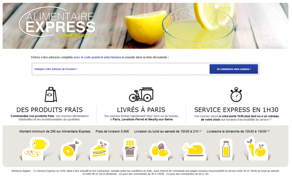 Cdiscount Alimentaire Express